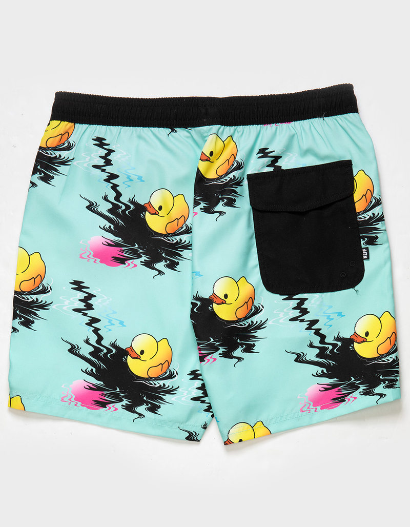 NEFF Ducky Float On Mens 17'' Volley Shorts image number 2