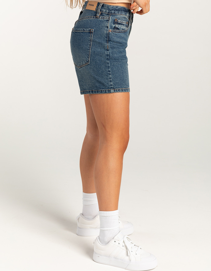RSQ Womens High Rise Midi Shorts image number 2