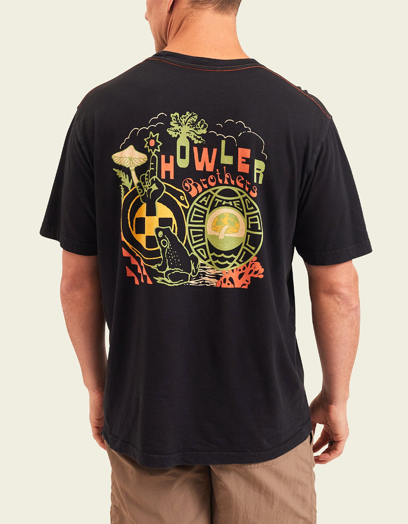 HOWLER BROTHERS Mash Up Mens Tee image number 2