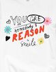 TLC x Mental Health Month You Are The Reason Unisex Crewneck Sweatshirt image number 2