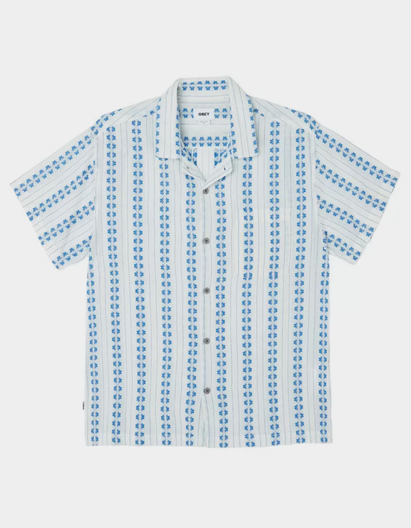 OBEY Harmony Mens Button Up Shirt image number 1