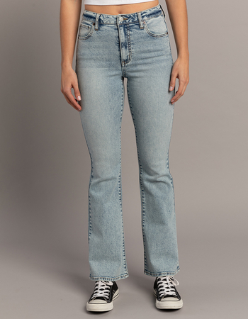 RSQ Womens High Rise Flare Jeans Alternative Image