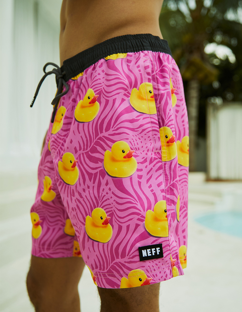 NEFF Palm Floatie Mens 17'' Volley Shorts image number 3