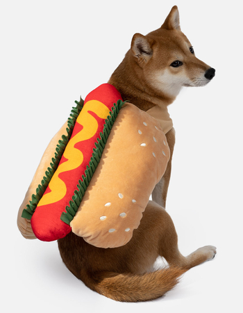 SILVER PAW Hot Dog Costume