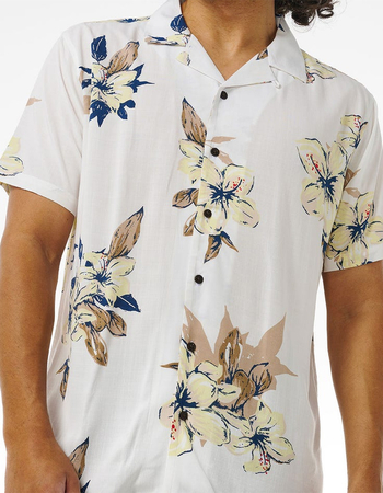 RIP CURL Aloha Hotel Mens Button Up Shirt