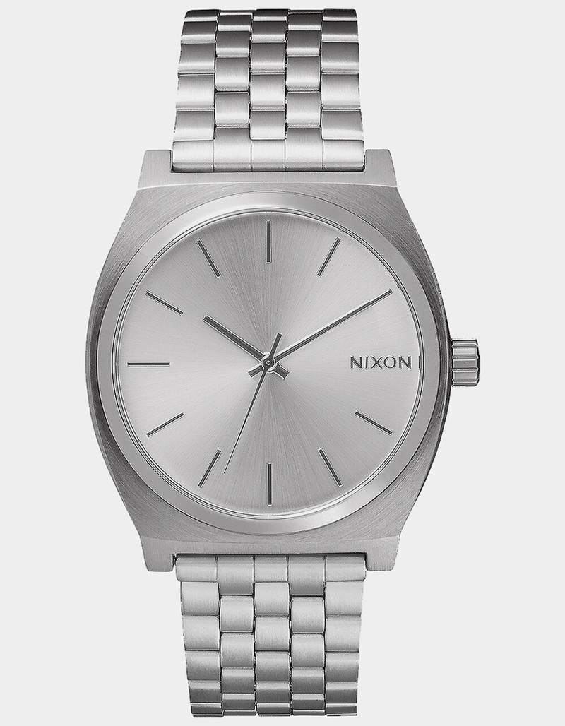 NIXON Time Teller All Silver Watch image number 0