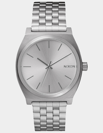 NIXON Time Teller All Silver Watch