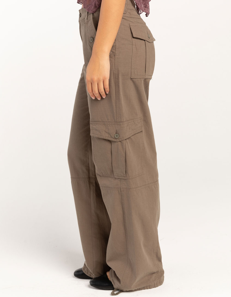 RSQ Womens Low Rise Ripstop Cargo Pants image number 2