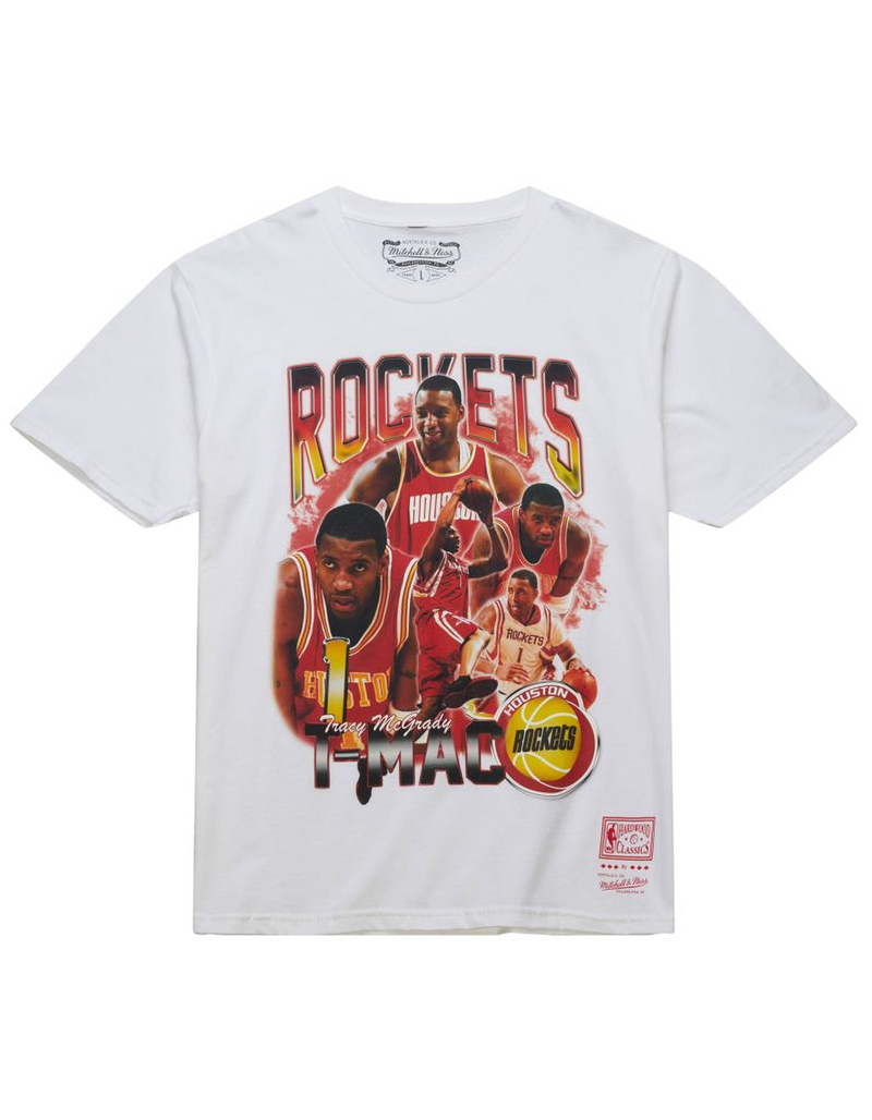MITCHELL & NESS Bling Houston Rockets Tracy McGrady Mens Tee image number 0