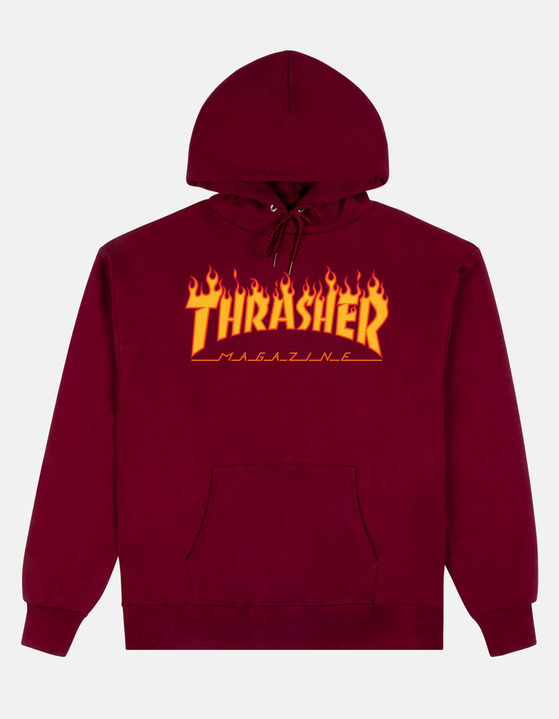 THRASHER Flame Logo Mens Hoodie image number 0