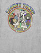 LOONEY TUNES Bugs Bunny Rainbow Logo Unisex Tee image number 2