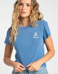 RVCA 411 Womens Baby Tee image number 3
