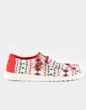 HEY DUDE Wally Ugly Sweater Mens Shoes