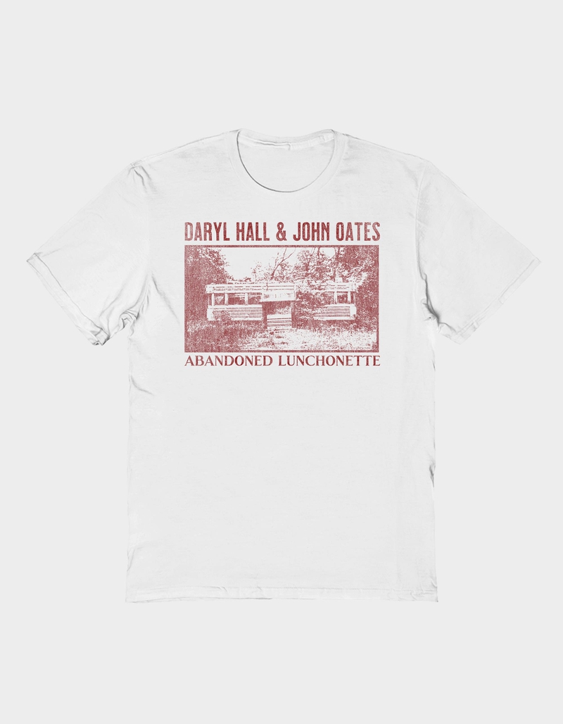 HALL AND OATES Abandoned Lunchonette Unisex Tee image number 0
