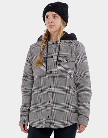 VOLCOM Womens Insulated Riding Flannel