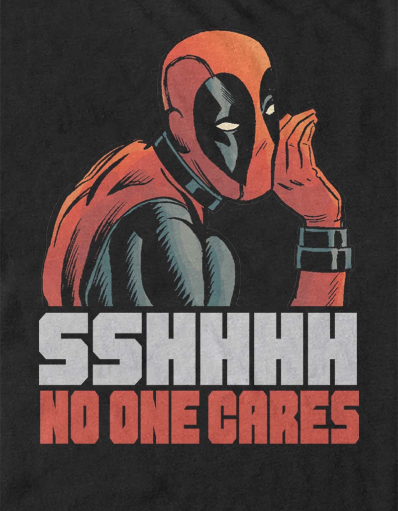 DEADPOOL No One Cares Unisex Tee image number 1