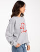 PLAYBOY Los Angeles Womens Crewneck Sweatshirt image number 3