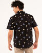 RSQ Mens Ditsy Skull Button Up Shirt image number 3