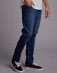 RSQ Mens Slim Taper Vintage Flex Jeans image number 3