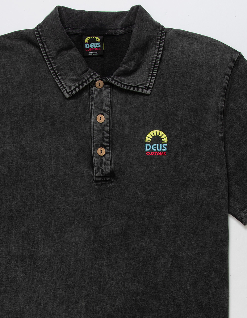 DEUS EX MACHINA Layback Mens Polo Shirt image number 1