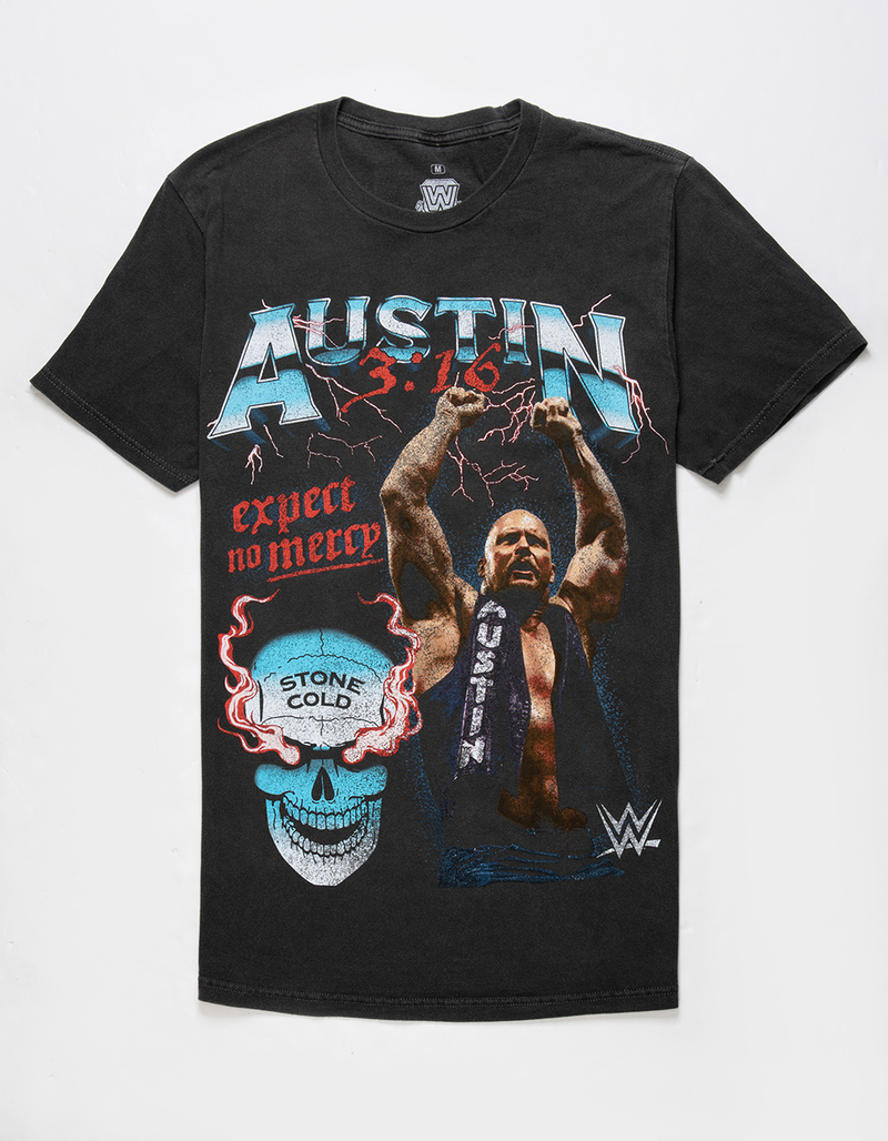 STEVE AUSTIN Expect No Mercy Mens Tee image number 0