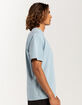 RSQ Mens Acid Wash Oversized Tee image number 4