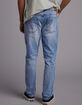 RSQ Mens Relaxed Taper Jeans image number 4