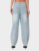EDIKTED Balloon Washed Low Rise Jeans image number 5
