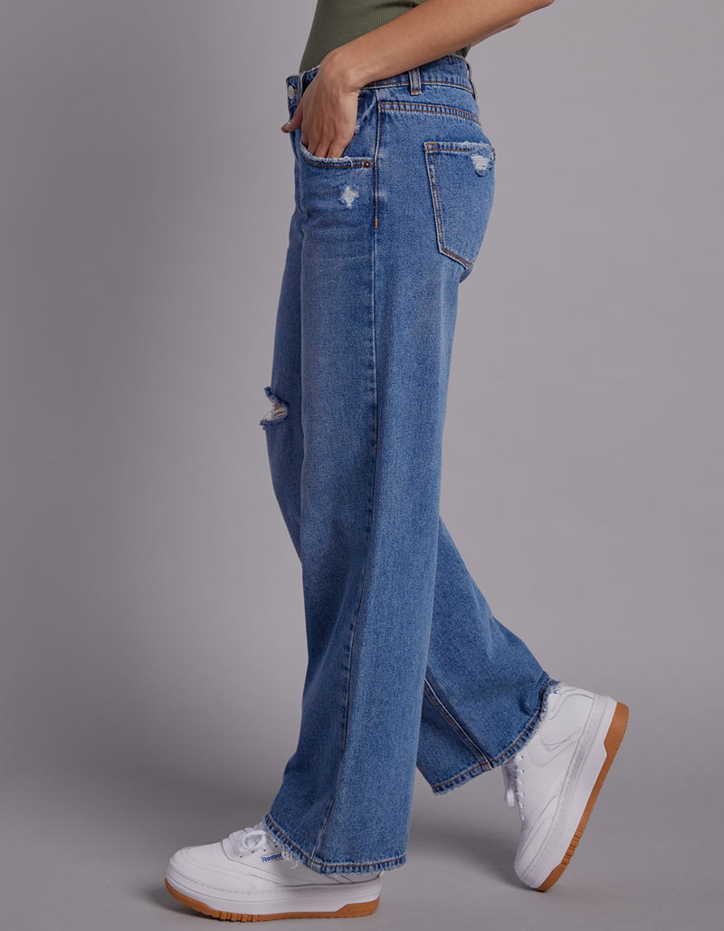 RSQ Womens Low Rise Baggy Jeans image number 2