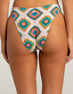 HURLEY Crochet High Leg Cheekier Bikini Bottoms image number 4