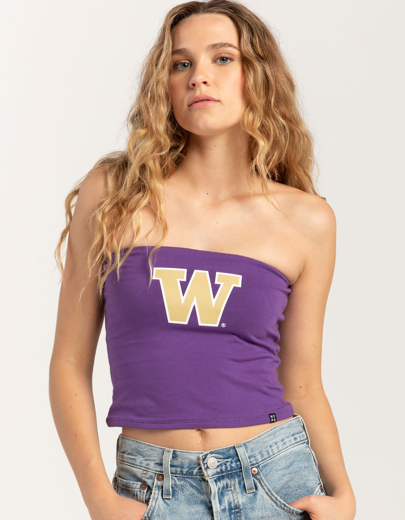 HYPE AND VICE University of Washington Womens Tube Top image number 0