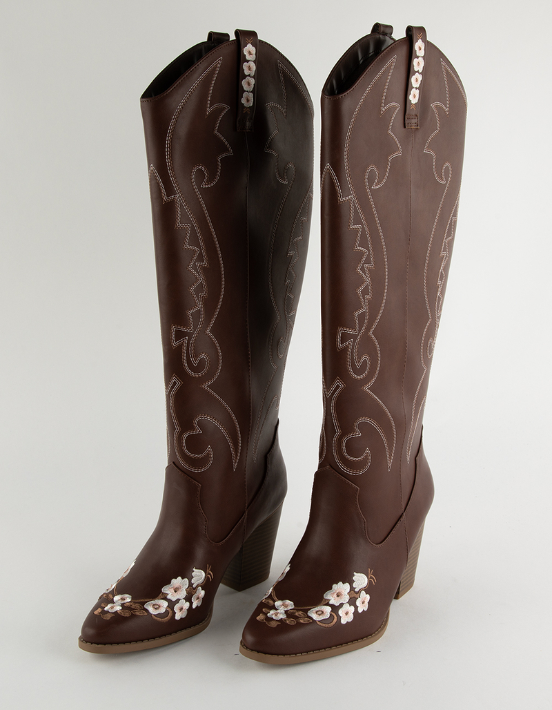 SODA Kaitlin Womens Tall Western Boots image number 0