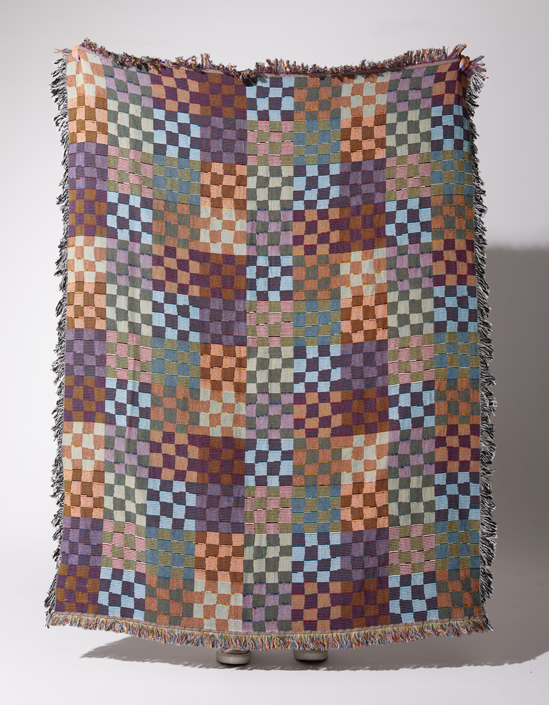 SLOWTIDE Checkmate Tapestry Blanket image number 4