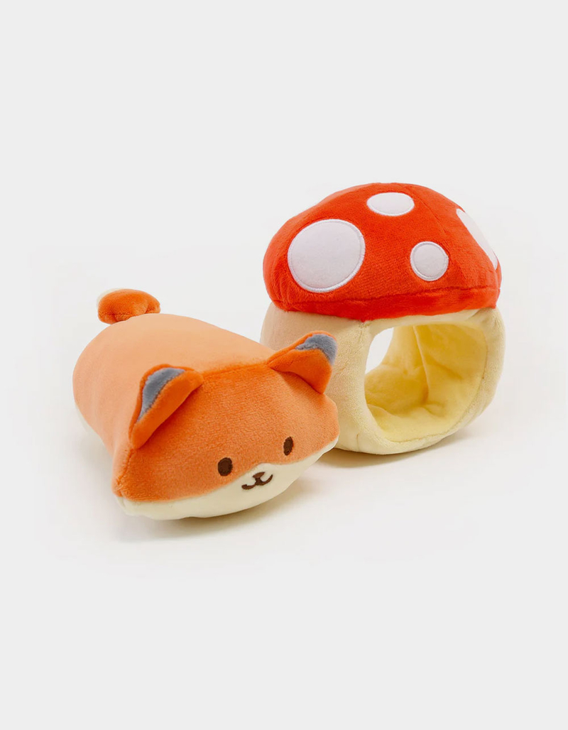ANIROLLZ Mushroom Foxiroll 6" Plush Toy image number 4