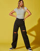 RSQ Womens High Rise Baggy Jeans image number 10