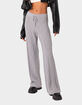 EDIKTED Kasesy Cable Knit Womens Pants image number 2