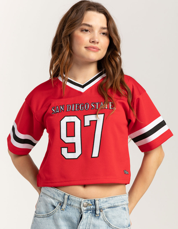 HYPE AND VICE San Diego State University Womens Football Jersey