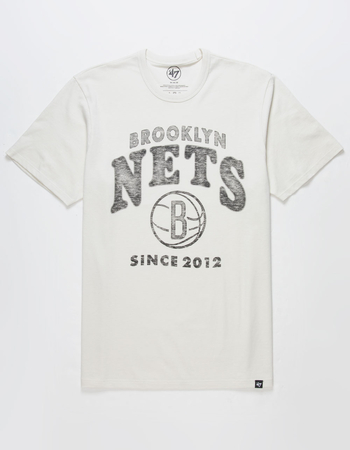 47 BRAND Brooklyn Nets Span Out Mens Tee