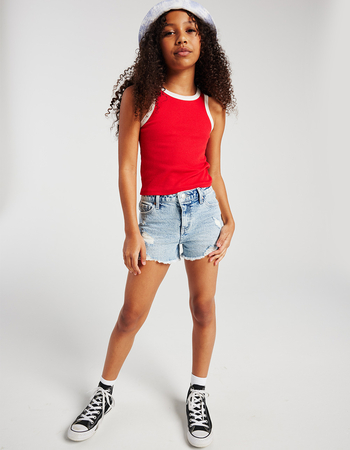 RSQ Girls Vintage High Rise Shorts Primary Image