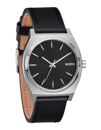 NIXON Time Teller Leather Watch
