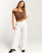 BDG Urban Outfitters Rhia Lace Off The Shoulder Cap Sleeve Womens Top image number 2