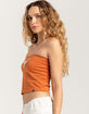 HYPE AND VICE University of Texas Womens Tube Top image number 3