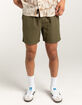 RSQ Mens 6" Nylon Shorts image number 11