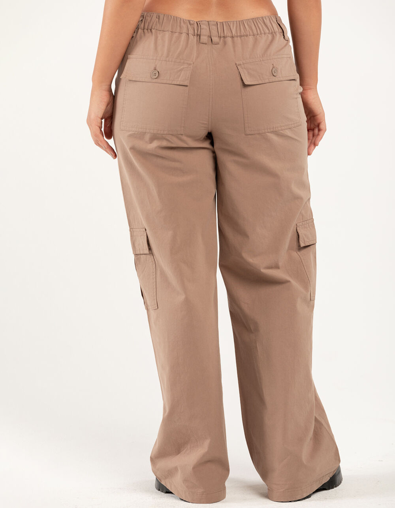 RSQ Womens Low Rise Cargo Pants image number 7