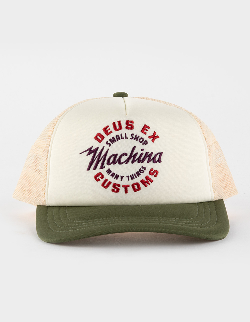 DEUS EX MACHINA Amped Circle Mens Trucker Hat image number 1