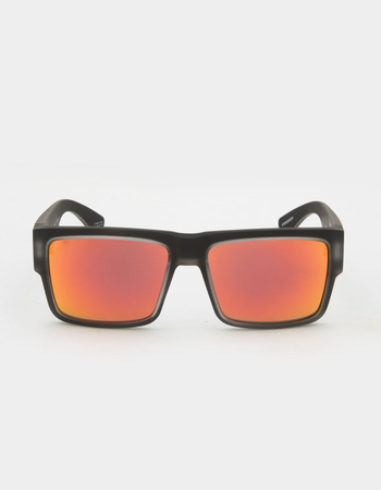 SPY Cyrus Matte Black Ice Polarized Sunglasses