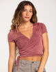 RSQ Womens Surplus Top image number 1