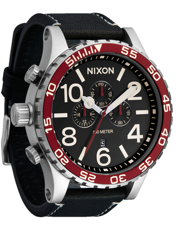 NIXON 51-30 Chrono Leather Watch