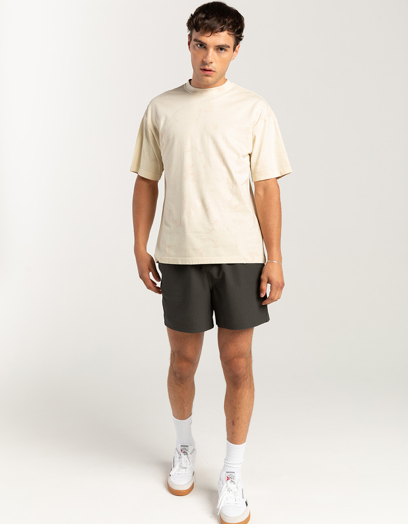 RSQ Mens Seersucker 5" Pull On Shorts image number 6