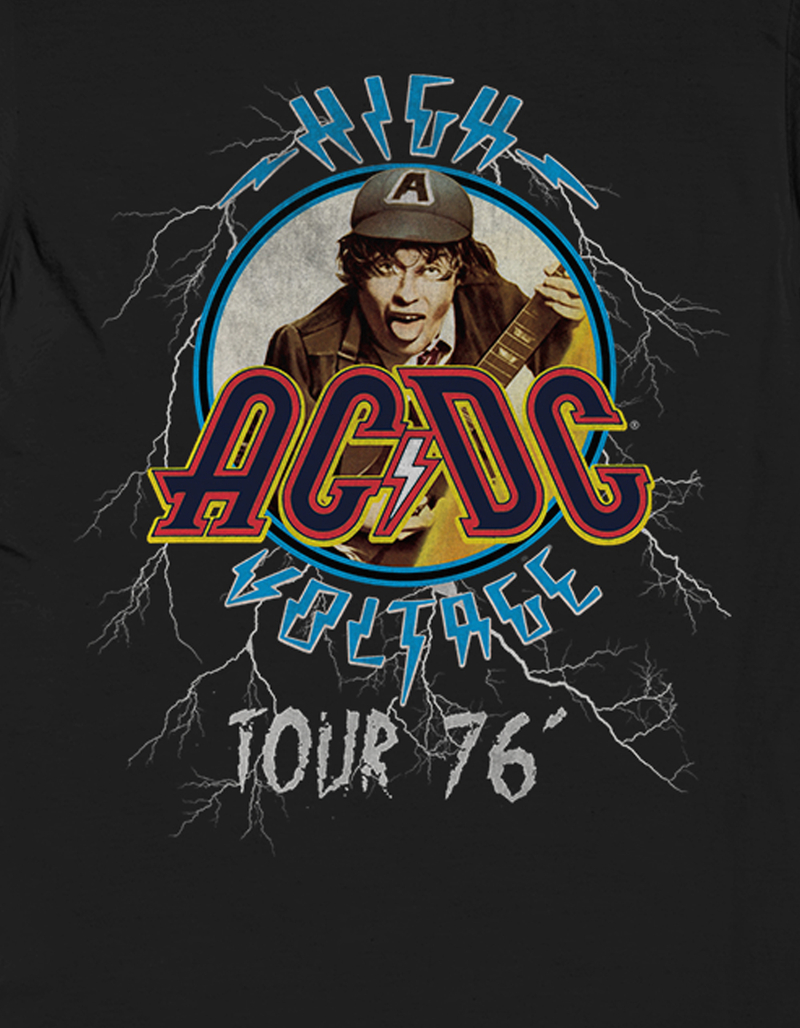 AC/DC 76 Vintage Tour Unisex Tee image number 1